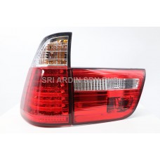 BMW X5 E53 98-02 Red Clear LED Tail Lamp BMW X5 E53 98-02 Red Clear LED Tail Lamp
